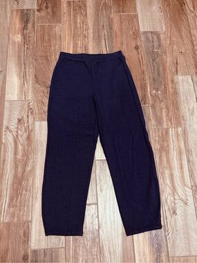 Lisa Bayne Navy Sweat Pants
